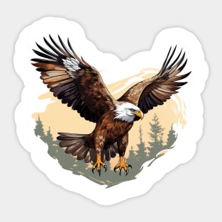 Golden Eagle Sticker